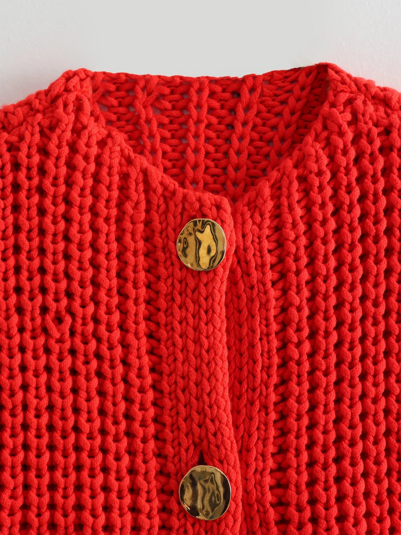 Suéter corto de moda coreana para mujer, chaleco informal holgado liso, suéter de punto con Cable, chaleco para mujer, Tops de diseñador de lujo