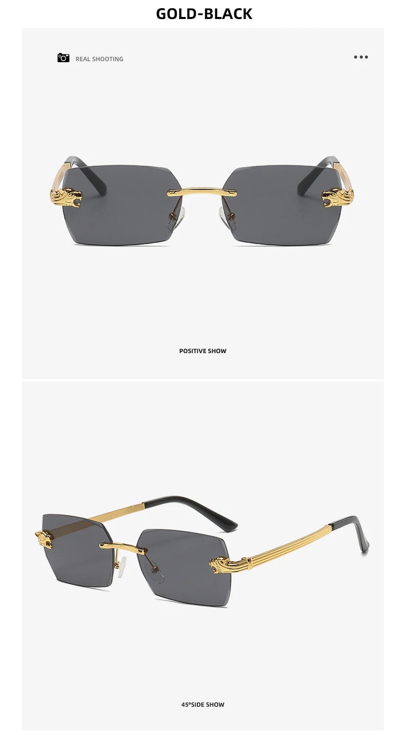 Gafas De Sol De moda para mujer, gafas De Sol coloridas para conducir para hombre, gafas De Sol rectangulares con gradiente para exteriores UV400, gafas De Sol a prueba De Sol