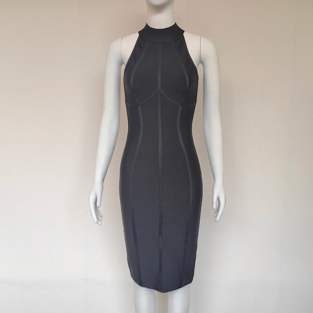 Vestido Sexy de verano para mujer, elegante, elástico, blanco, liso, ajustado, a la moda, para fiesta, XL, venta al por mayor, 2024