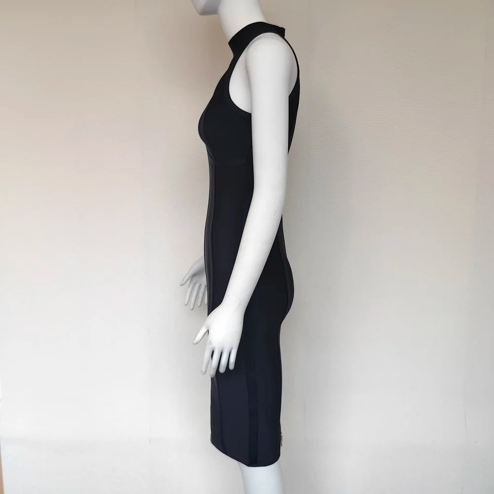 Vestido Sexy de verano para mujer, elegante, elástico, blanco, liso, ajustado, a la moda, para fiesta, XL, venta al por mayor, 2024