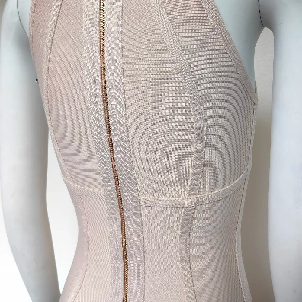 Vestido Sexy de verano para mujer, elegante, elástico, blanco, liso, ajustado, a la moda, para fiesta, XL, venta al por mayor, 2024