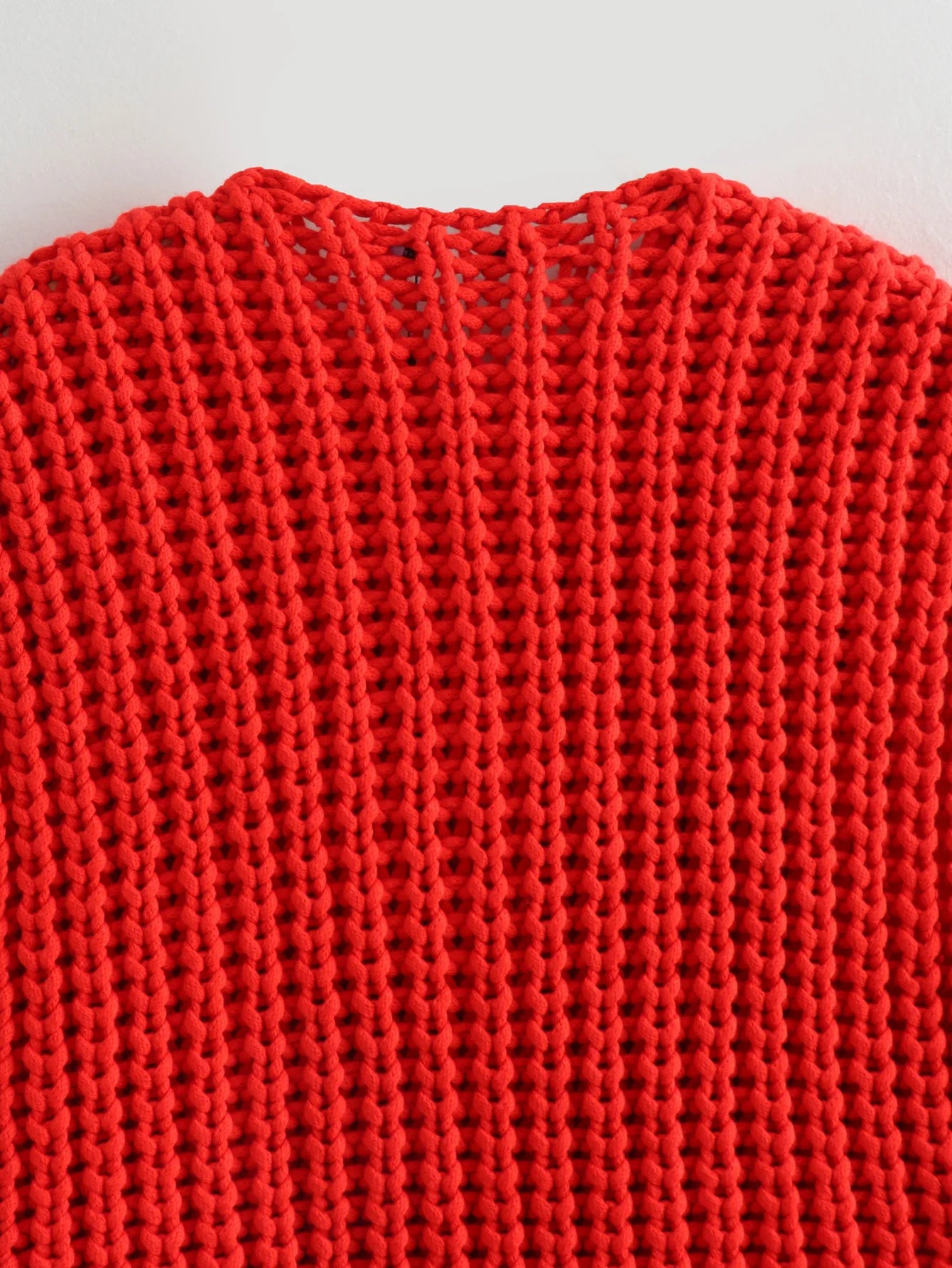 Suéter corto de moda coreana para mujer, chaleco informal holgado liso, suéter de punto con Cable, chaleco para mujer, Tops de diseñador de lujo