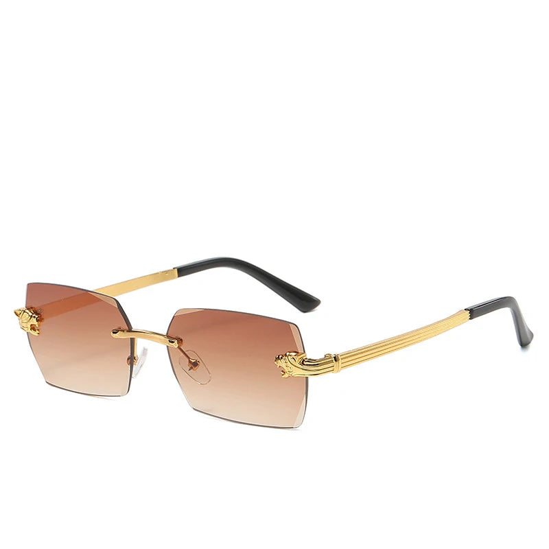 Gafas De Sol De moda para mujer, gafas De Sol coloridas para conducir para hombre, gafas De Sol rectangulares con gradiente para exteriores UV400, gafas De Sol a prueba De Sol