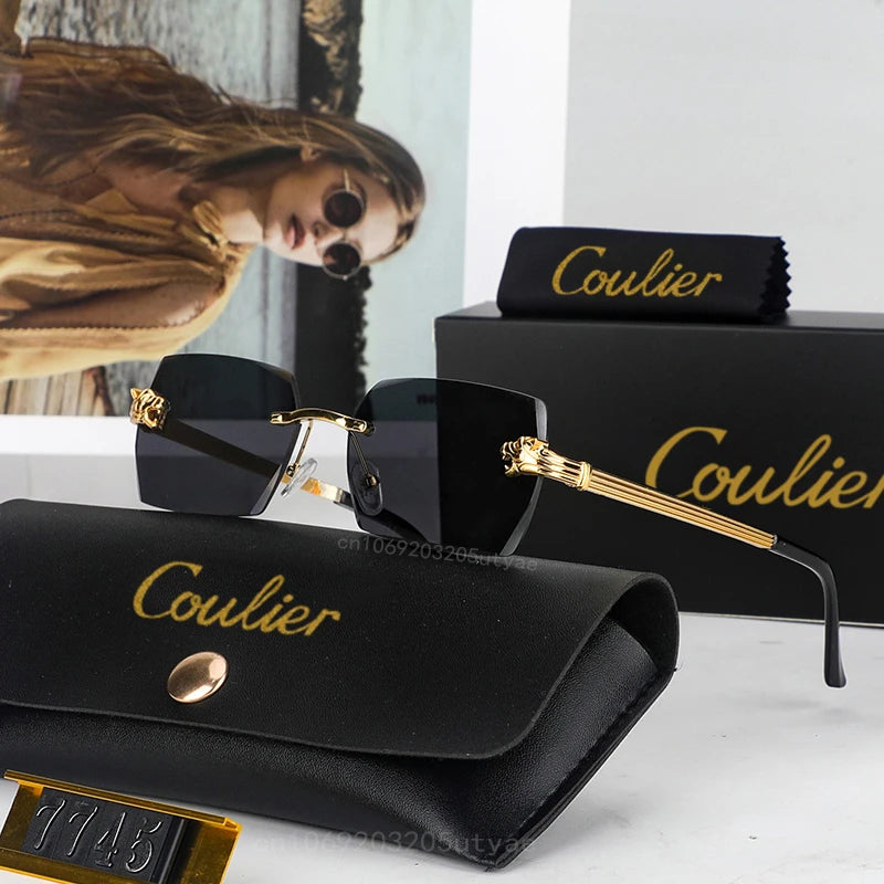 Gafas De Sol De moda para mujer, gafas De Sol coloridas para conducir para hombre, gafas De Sol rectangulares con gradiente para exteriores UV400, gafas De Sol a prueba De Sol