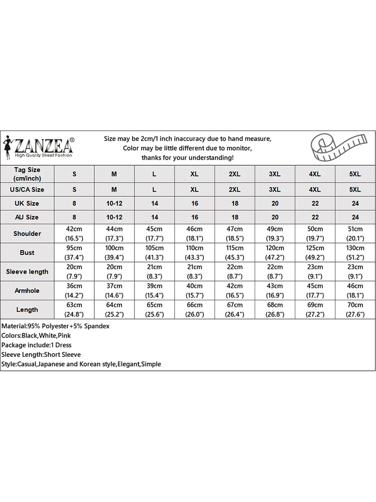 ZANZEA 2025 Blusa informal con costuras con volantes, Tops a la moda para vacaciones de verano, Tops con cuello redondo, túnicas de manga corta para mujer, Blusa holgada lisa para mujer