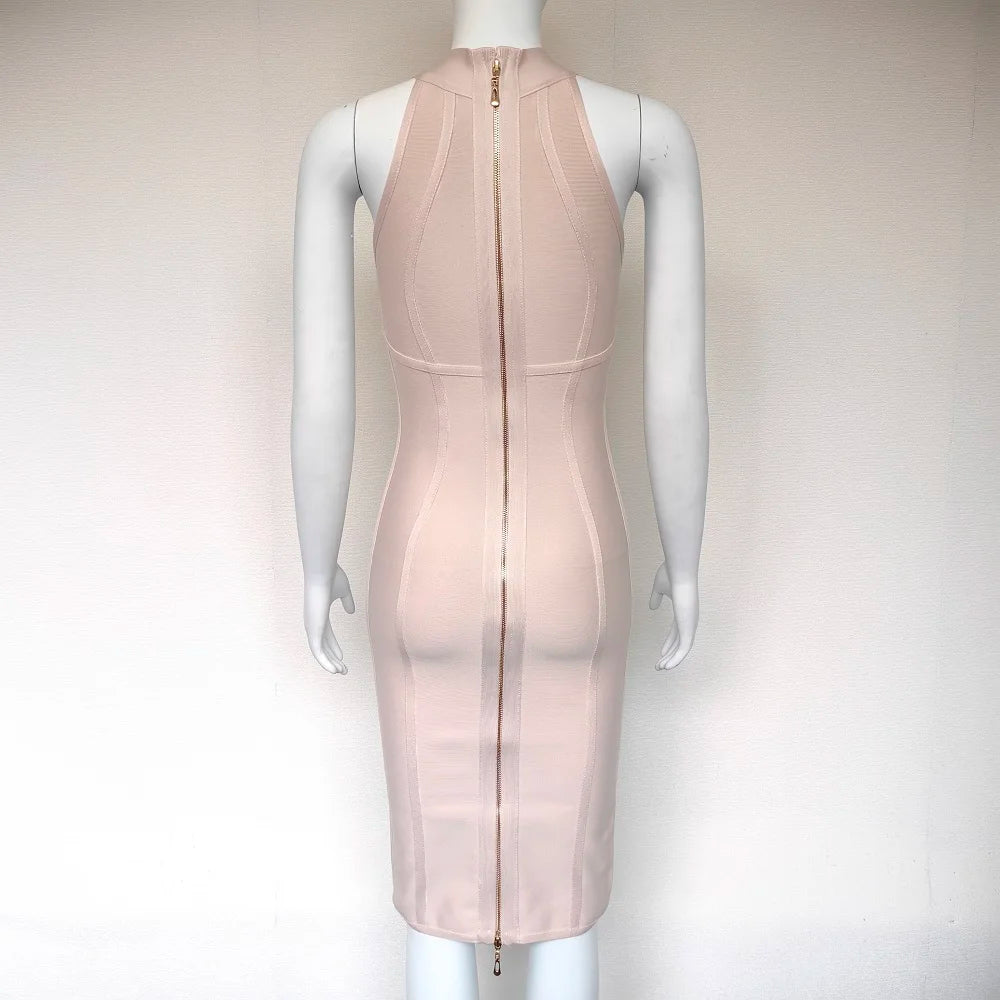 Vestido Sexy de verano para mujer, elegante, elástico, blanco, liso, ajustado, a la moda, para fiesta, XL, venta al por mayor, 2024