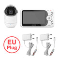 Monitor de vídeo para bebé de 4,3 pulgadas con cámara Pan Tilt 2,4G Audio bidireccional inalámbrico cámara de seguridad de visión nocturna niñera VB801