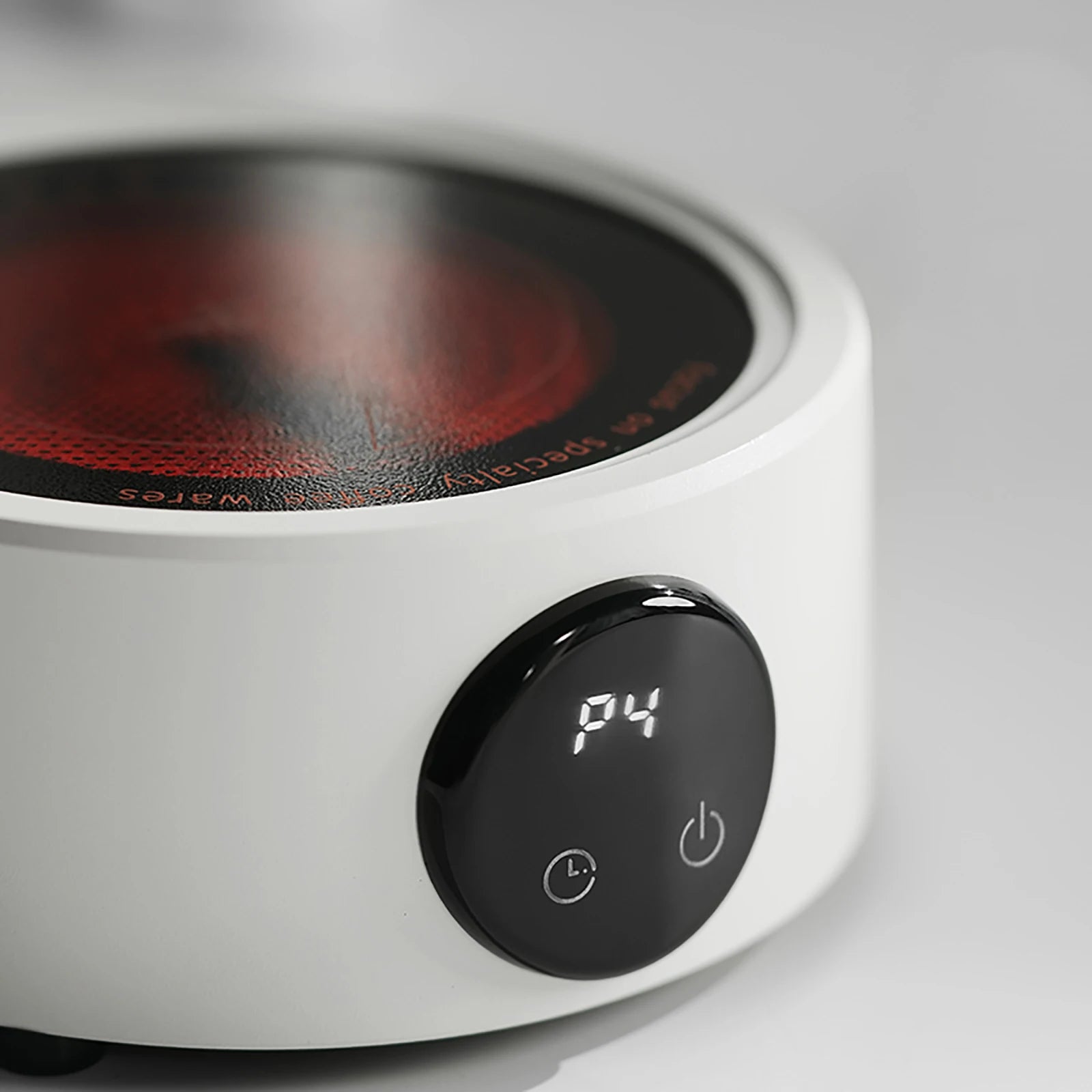 Mini estufa eléctrica de café de MHW-3BOMBER para olla Moka, mesa de cocina de cerámica de 800w, horno de calefacción de agua y leche, herramienta de café, uso en cocina y campamento