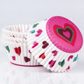 100 unids/pack pastel Muffin Cupcake vasos de papel caja de pastel Cupcake Liner cocina accesorios para hornear molde de pastel herramientas de decoración