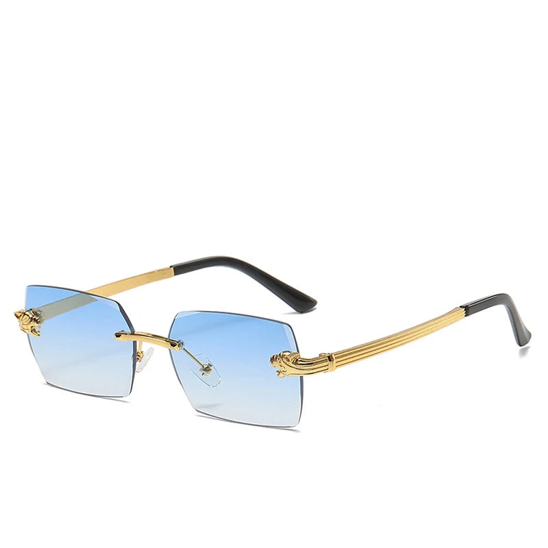 Gafas De Sol De moda para mujer, gafas De Sol coloridas para conducir para hombre, gafas De Sol rectangulares con gradiente para exteriores UV400, gafas De Sol a prueba De Sol